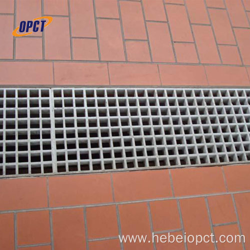 High strength frp fiberglass swimming pool overflow grating